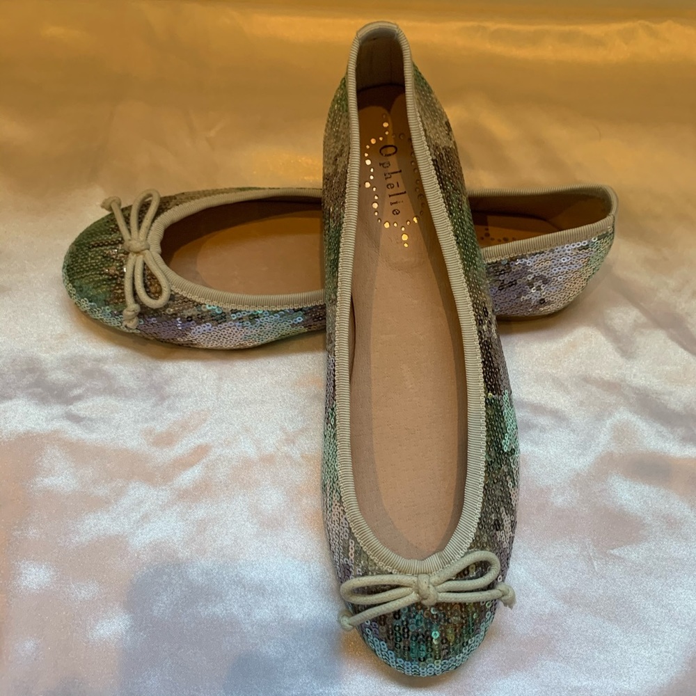 Ophelie | Women’s Size 7.5 Sequined Ballet Flats